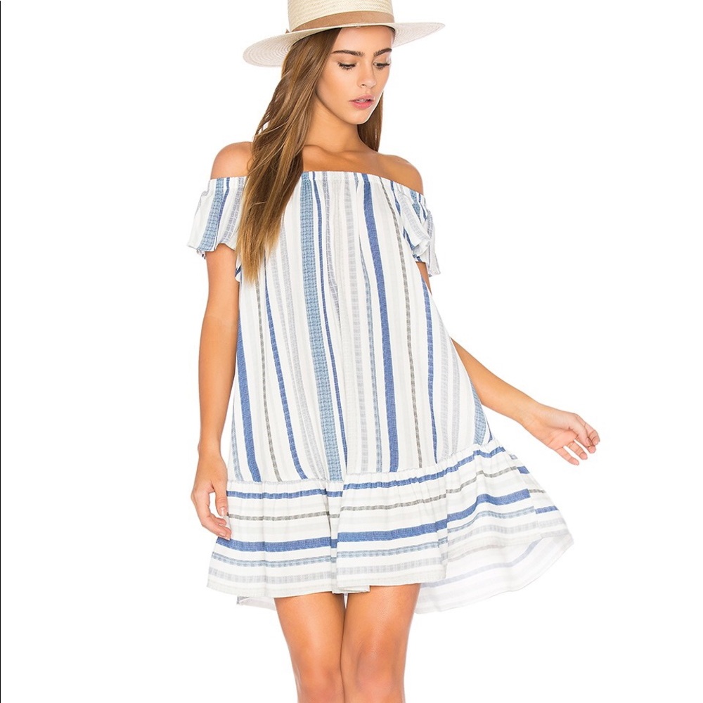REVOLVE EIGHT SIXTY off should multi striped dress